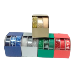 Wstążka ozdobna 3szt. H001 15mmx3m PENWORD