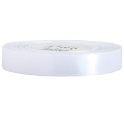 Wstążka satynowa 12mm/32mb BIAŁY