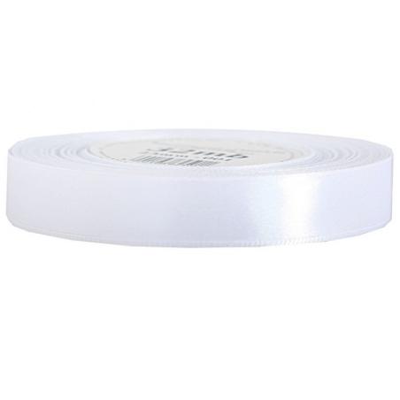 Wstążka satynowa 12mm/32mb BIAŁY