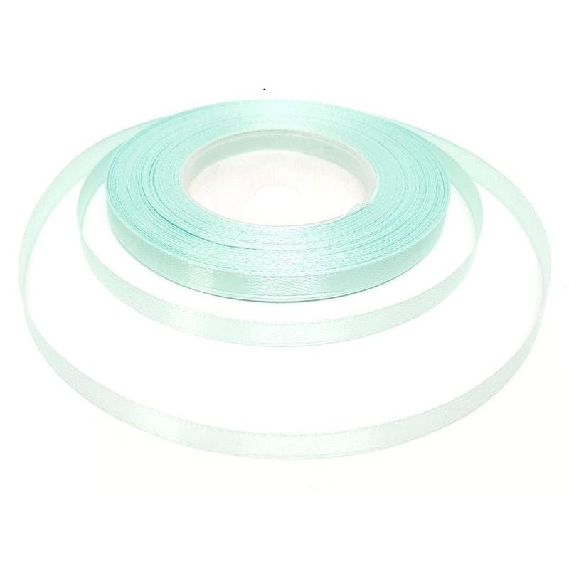 Wstążka satynowa 0,65cmx35Y gładka mint