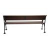 Parkowa ławka żeliwna 180x40x71 cm