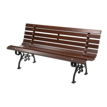 Parkowa ławka żeliwna 150x40x74 cm