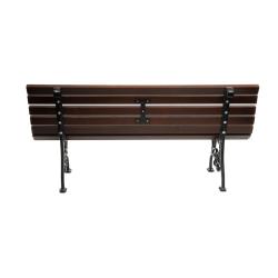 Parkowa ławka żeliwna 150x40x74 cm