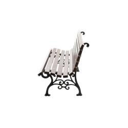 Parkowa ławka żeliwna 150x40x74 cm