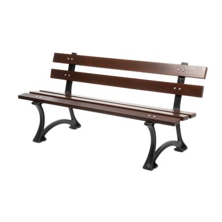 Parkowa ławka żeliwna 150x40x72 cm
