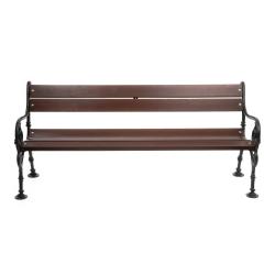 Parkowa ławka żeliwna 180x40x71 cm
